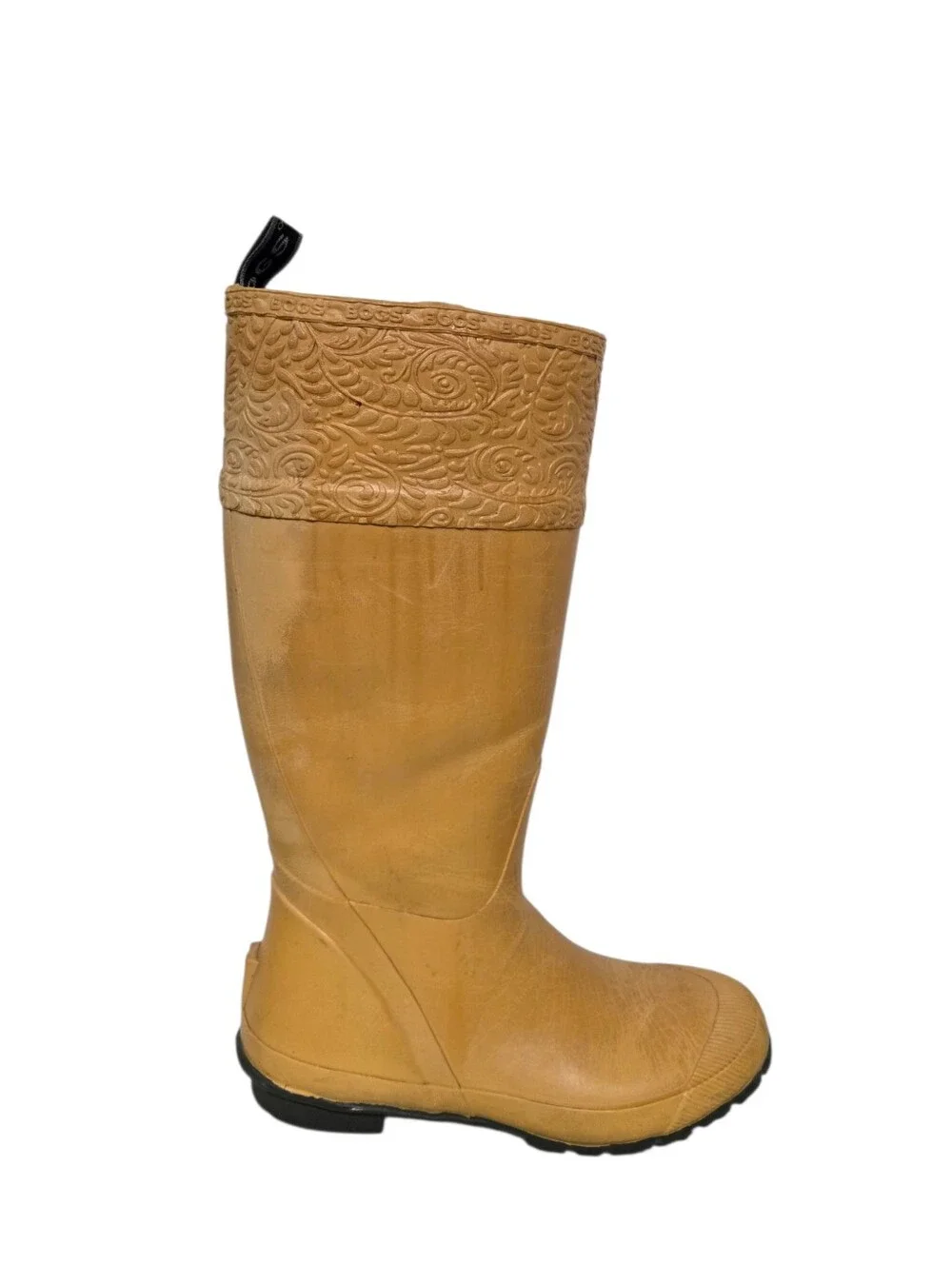 Vintage Bogs Tall Yellow Rain Boots